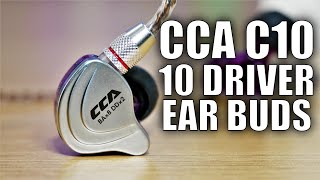 CCA C10 Earbuds Review: FIVE Drivers per Ear for $40!