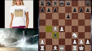 Дебютная катастрофа в Венском варианте ферзевого гамбита!