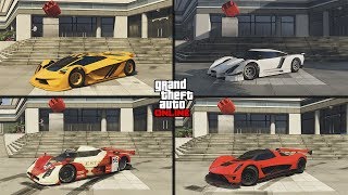 Самый быстрый СУПЕРКАР в GTA Online? Pegassi Tezeract,Overflod Autarch,Annis RE-7B,Dewbauchee Vagner