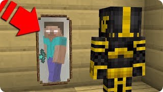 NUNCA MIRES ESTE ESPEJO EN MINECRAFT ?