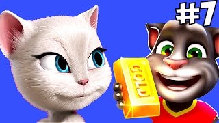 Детские Игры ГОВОРЯЩИЙ ТОМ БЕГ ЗА ЗОЛОТОМ #7 Развивающие Мультики Talking Tom Gold Run