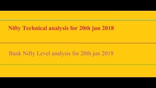 #20Jun Nifty Trend analysis ||Nifty & bank Nifty Technical level analysis for tomorrow market