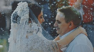БЕЛЫЙ ТАНЕЦ НЕВЕСТЫ  С ОТЦОМ.