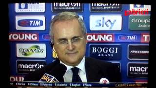 Lotito incredibile intervista parla da allenatore spiegando moduli e tattiche