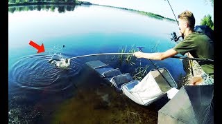 Ловля Фидером на Реке Днепр |  Успешная Рыбалка на Донную Снасть.