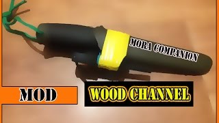 Mora Companion MOD////Модификация ножа Mora Companion///