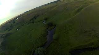 FPV flight on beautiful place / Полетал в красивом месте