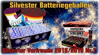 Silvester Batteriegeballer | Silvester Vorfreude 2018/2019 Nr.1 | MSD Firework