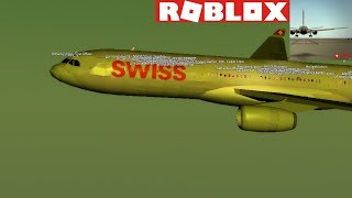 ROBLOX | Swiss International Airlines A330 Flight (crash)