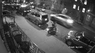 Hikvision DS-2CD2542FWD-IWS Mini Dome IP Camera Nightime Street Picture