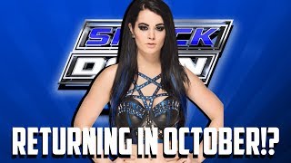 Paige Returning To Smackdown Live In October?!
