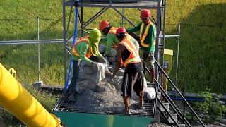 Mobile Concrete Plant Capacity 30cumphr at Candon City, Ilocos Sur