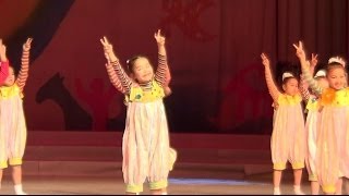 Таберик: Детский танец "Точка, точка, запятая" (Отчетный концерт 2014, 2 отд. часть 13)