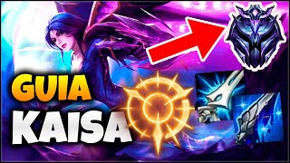 GUIA DE KAISA ADC - (GUIA, COMO JUGAR CON KAISA) - MEJORES RUNAS, HABILIDADES, OBJETOS, COUNTERS