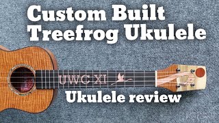 “The Flamingo” - Custom built tenor ukulele from Ukulele World Congress XI