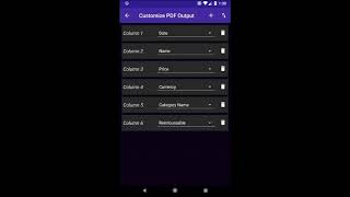 Smart Receipts - Android - Generating PDF, CSV, and ZIP Reports