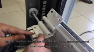 Установка гаражных ворот с пружинами растяжения DoorHan RSD01