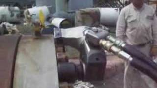 Hydraulic torque wrench RT 3 on site - Rapidtorc