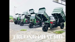 Mẫu Xe Công Nông ; Ba bánh -Đang Thay Thế Ô Tô Tại Các Vùng Nông Thôn và Vùng Cao