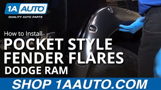 How to Install Pocket Style Fender Flares 02-08 Dodge Ram