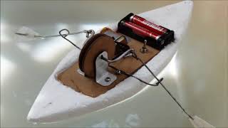 How to make a Toy Rowing Boat - DIY Boat