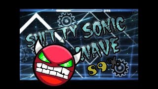 Shitty Sonic Wave | Мой самый сложный уровень! | Geometry Dash