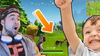 FORTNITE KID TEACHES ME EVERYTHING AND HE'S ONLY 8 LOL THEN THIS HAPPENS... ??