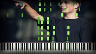 Martin Garrix, Matisse, Sadko, Aris - Mistaken | Piano Tutorial | Karaoke