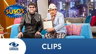 Suso hizo una composición con los nombres de las canciones de Andrés | Caracol TV