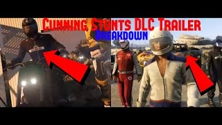 GTA 5 Online Cunning Stunts DLC Trailer BREAKDOWN, Secrets, Hidden Features and MORE!