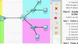 4.1.3.5 Packet Tracer - Configure Standard IPv4 ACLs