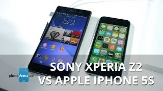 Sony Xperia Z2 vs Apple iPhone 5s: first look