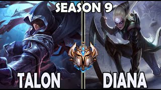 Talon vs Diana MID Ranked Challenger NA