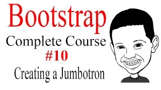 Bootstrap Tutorial Complete Course #10 Creating and Modifying a Jumbotron