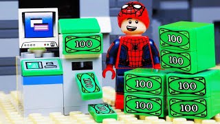 Lego City ATM Bank Robbery - Lego Spiderman TOY FAIL