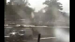 Stock car crash - American Late Model Series - Fremont Speedway