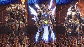 Monster Hunter World - 132 Armor Sets Showcase & Palico Armor Sets (Outfits)