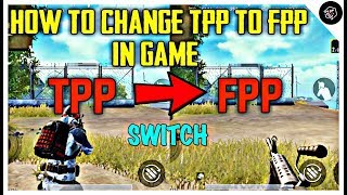 How To Change FPP to TPP In Game | PUBG Mobile | JD GTech