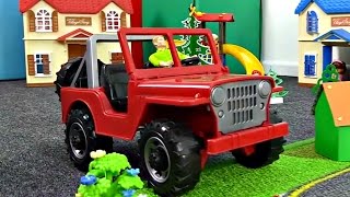 Песня про машину-джип. Видео для детей.