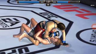 MMA UFC women knockouts, submissions, ground and pound, tapout fight compilation