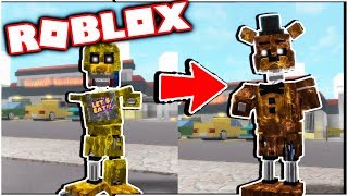 UNLOCKING ALL IGNITED ANIMATRONICS IN ROBLOX! The Beginning of Fazbear Entertainment