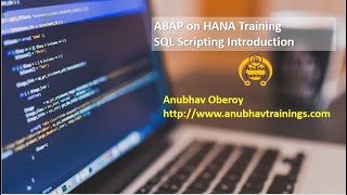 ABAP on HANA training | SQL Script on HANA | SQL Scripting