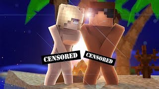 НУБ СДЕЛАЛ ЭТО С ДЕВУШКОЙ НА ОСТРОВЕ в Майнкрафте!-Троллинг нуба Minecraft
