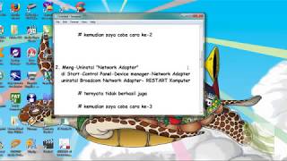 Cara Mengatasi Wifi Unidentified doesn't have a valid IP configuration