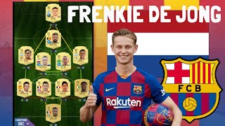 COMPETITION DEBUTS SBC SOLUTION, FRENKIE DE JONG SBC SOLUTIONS - Pacybits fut 20