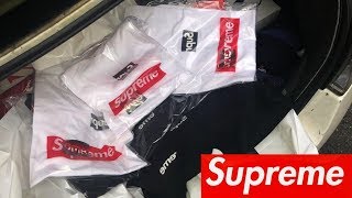 SUPREME x COMME DES GARCONS BOXLOGO WEEK 4 FW18 IN-STORE RELEASE SOHO, BK, DSM!