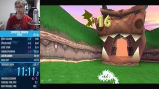 Spyro the Dragon 120% Speedrun in 1:23:34