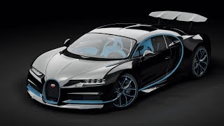 Bugatti Chiron vs Supercars at LeMans / Assetto Corsa