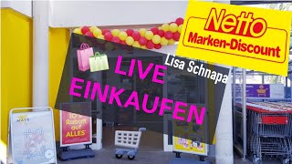 Live Netto Wocheneinkauf | Food Haul | Angebote | Mit mir Einkaufen gehen | Lerne sparen mit mir |
