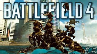 BATTLEFIELD 4 DooM49ers - 64 Man Army Madness, funny, epic gameplay moments!